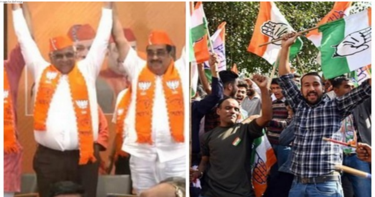 BJP storms back to power in Gujarat with historic victory, Congress gains majority in Himachal
